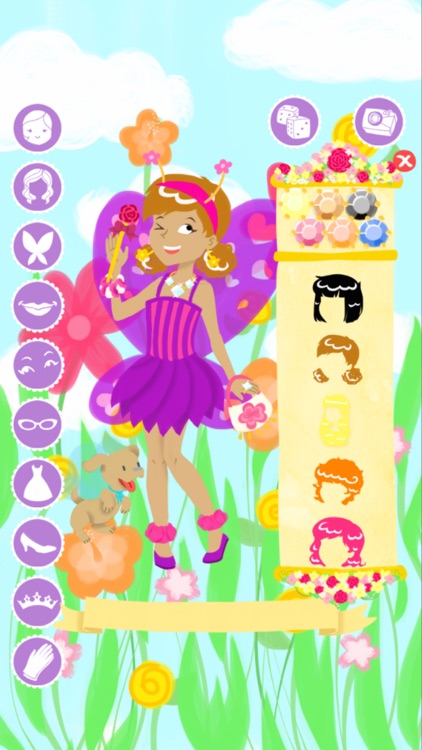 Fairy Fashion Show Dress Up Gold