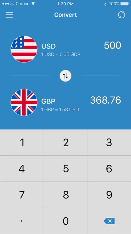 Convee Currency Exchange Rate