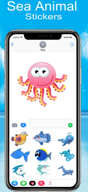 Sea Animals Emojis(圖3)-速報App