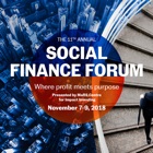 Social Finance Forum 2018