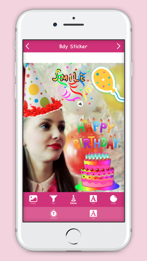 B'day Sticker : Sticker Booth(圖4)-速報App