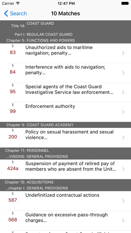 14 USC - Coast Guard (LawStack Series) screenshot-4