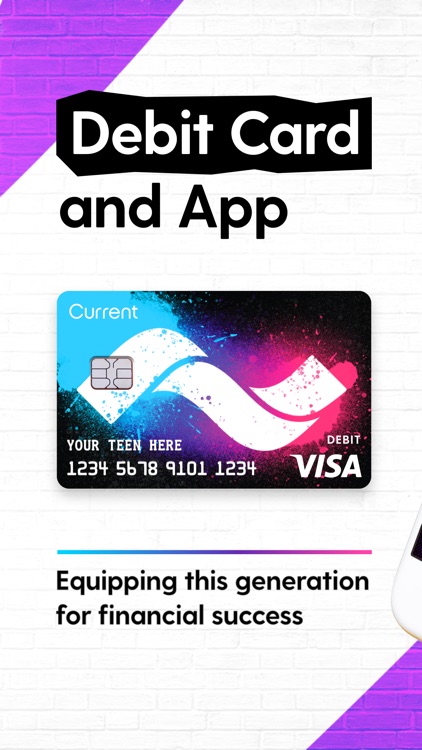 Current - Debit Card for Teens screenshot-0