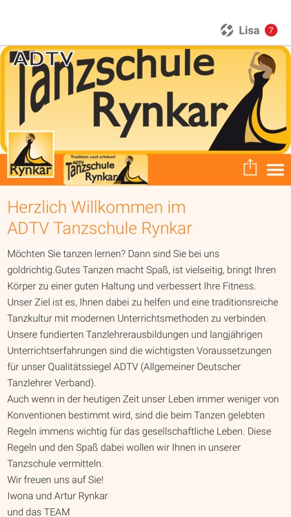 ADTV Tanzschule Rynkar