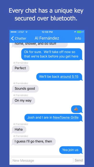 Chatter - Secure Messenger screenshot 2