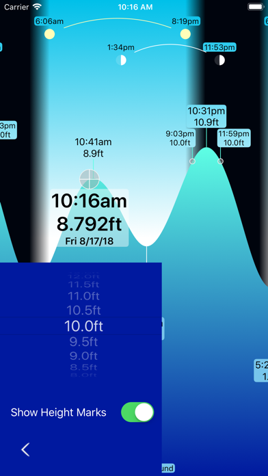 Tyde - US tides, works offline screenshot 2