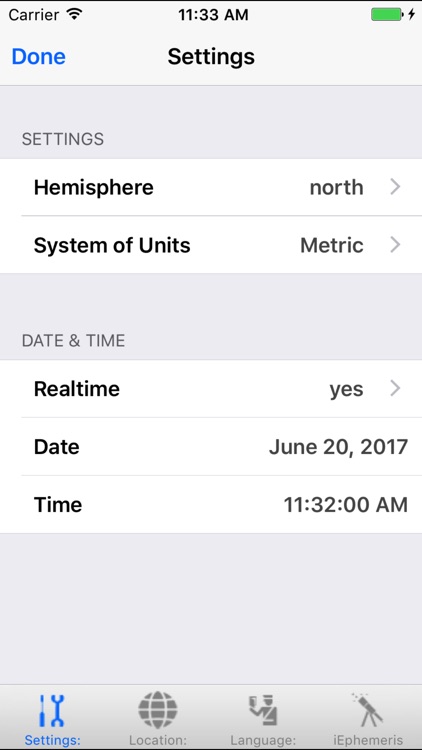 iEphemeris Pro screenshot-3