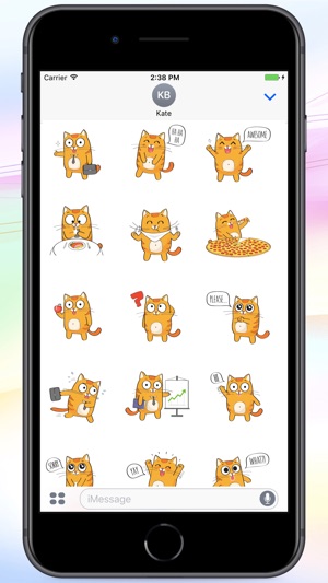 Ginger Cat! Stickers(圖1)-速報App