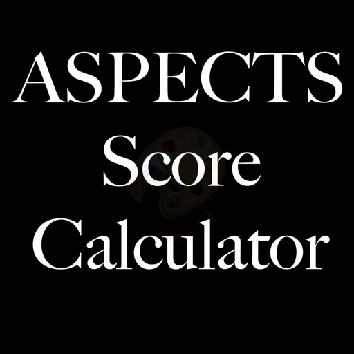 ASPECTS Score Calculator by Christopher Smith