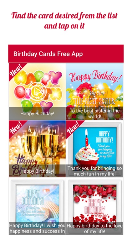 Birthday Cards App