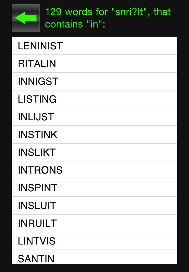 LetMix for Wordfeud (Dutch) screenshot 4