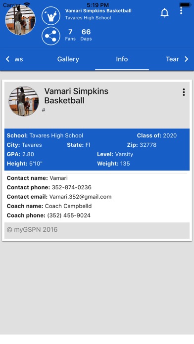 Vamari Simpkins screenshot 2