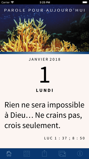 Parole pour aujourd'hui 2018(圖1)-速報App