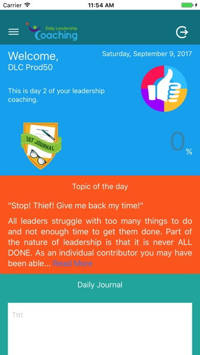 Daily Leadership Coaching screenshot 2