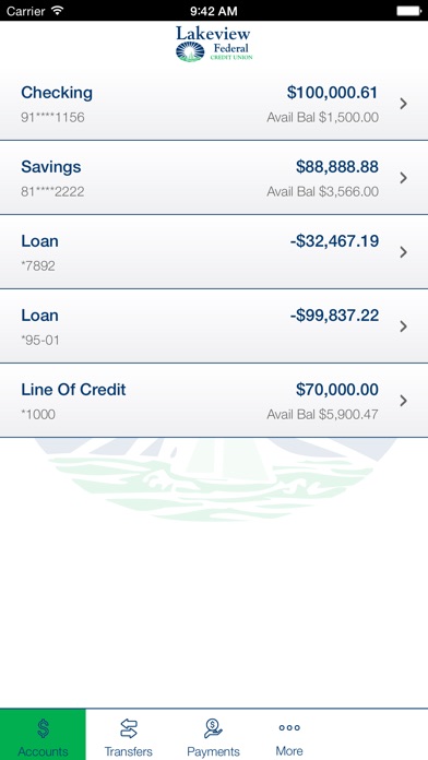 Lakeview Federal Credit Union screenshot 3