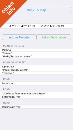 Parque Nacional Sierra Nevada - GPS Map Navigator(圖2)-速報App