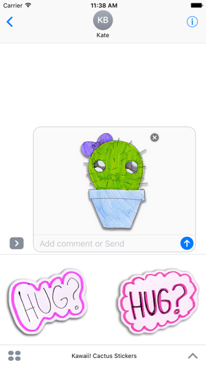 Kawaii! Cactus Stickers(圖3)-速報App