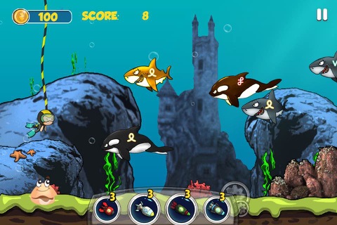 Shark Hunting : Magic Finger screenshot 2