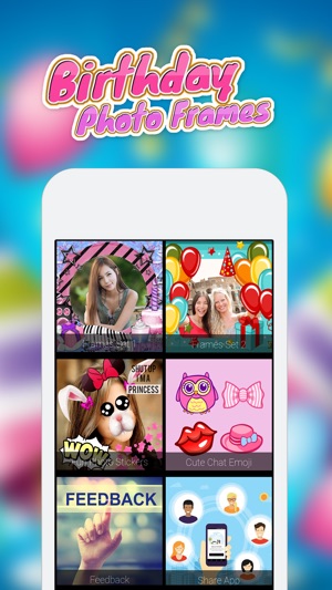 Birthday Photo Frames Deluxe(圖2)-速報App