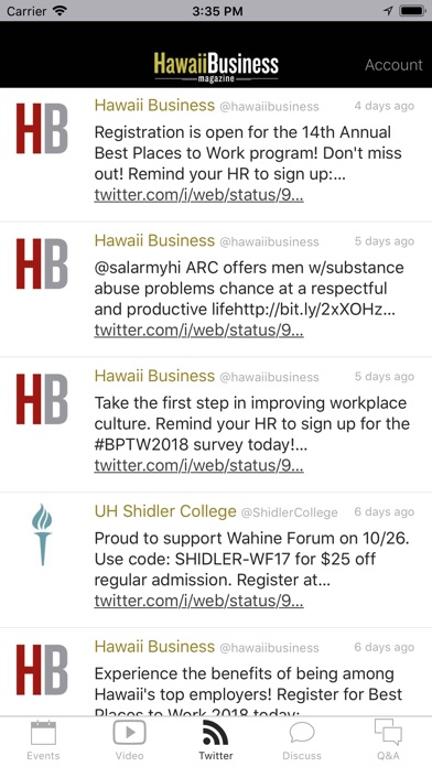 Hawaii Business Events screenshot 3