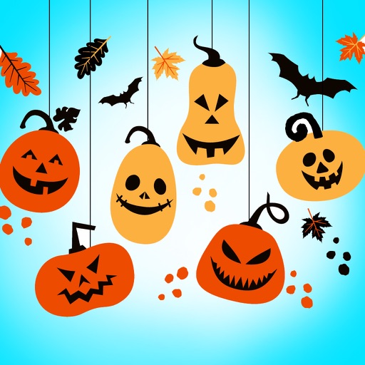 Hanging Halloween decorations icon