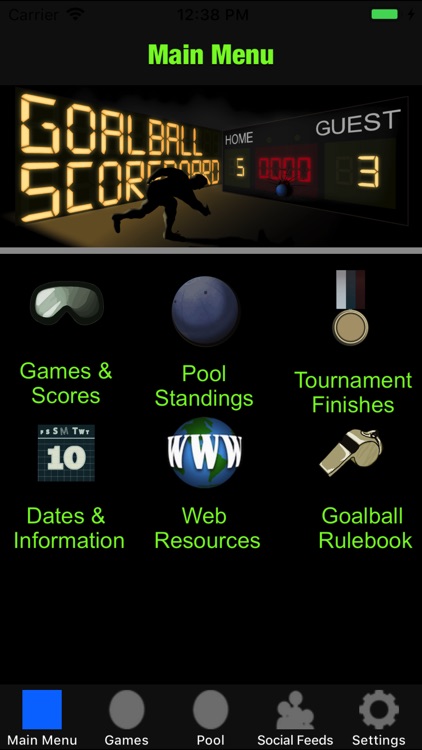 Goalball Scoreboard