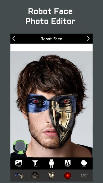 Robot Face Photo Editor