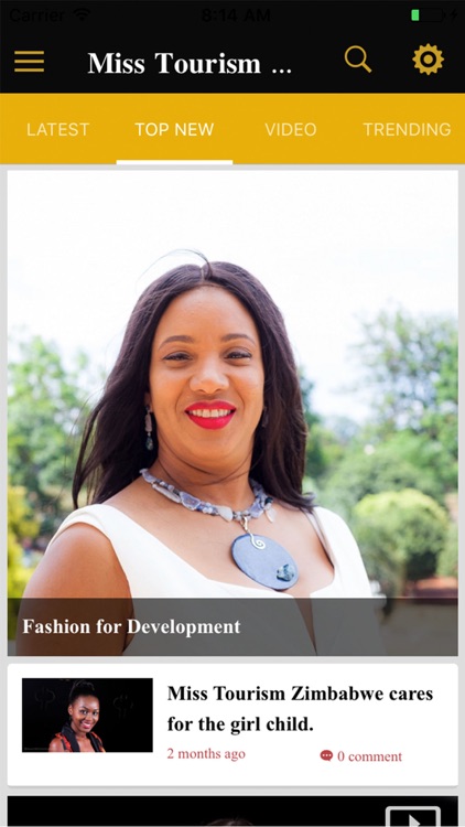 Miss Tourism Zimbabwe