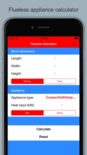 Gas Ventilation Calculator UK