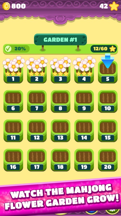 Mahjong Spring Flower Garden screenshot-7