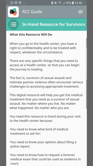 Rape Crisis Counseling(圖5)-速報App