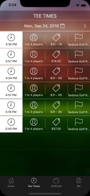 Sedona Golf Resort Tee Times(圖4)-速報App