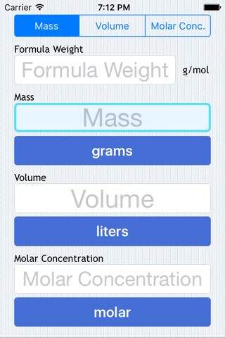 Molarity Calculator - náhled