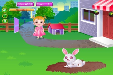 Baby Hazel : Rabbit Sitter screenshot 4