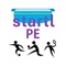 Startl PE is the companion app for the Physical Education Workbook