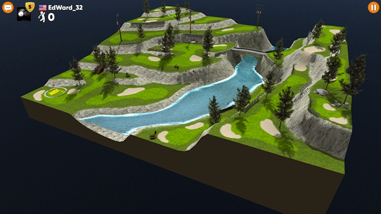 Stickman Cross Golf Battle screenshot-0
