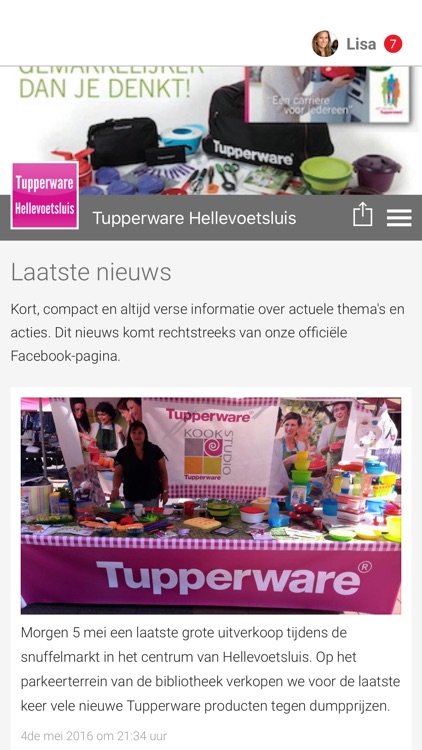 Tupperware Hellevoetsluis