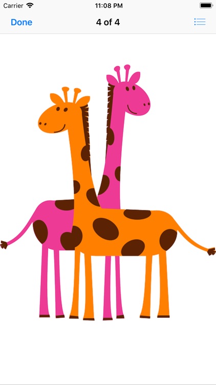 Silly Giraffe Sticker Pack screenshot-6