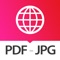 Web to PDF JPEG PNG Converter