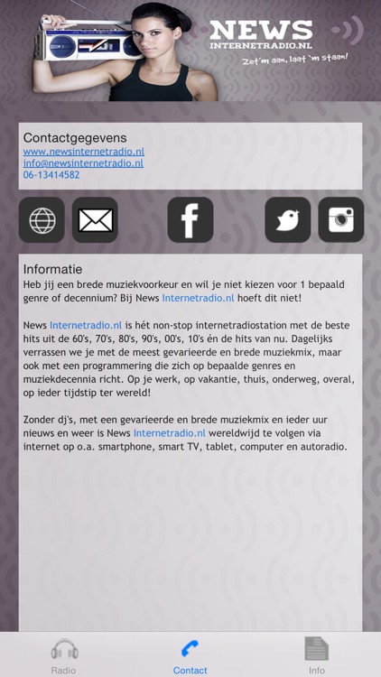 News Internetradio.nl