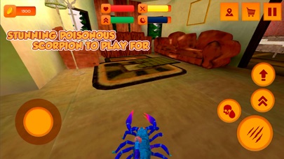 Scorpion Home Pet Simulator 3D Screenshot on iOS