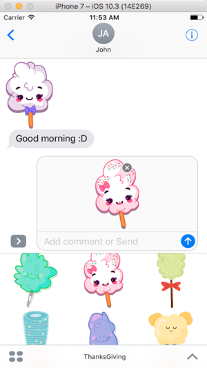 Ice Cream Sticker