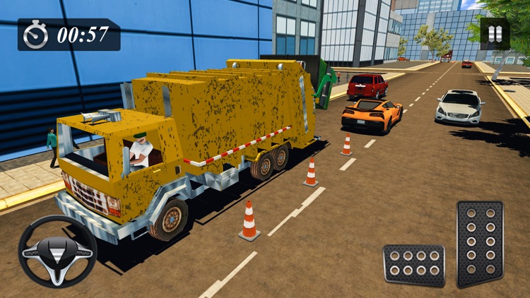 Garbage Truck Simulator Pro screenshot-4