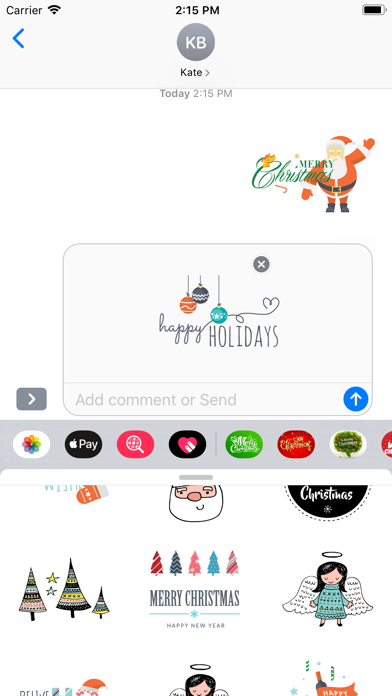 Santa & Elf Christmas Pack App screenshot 2