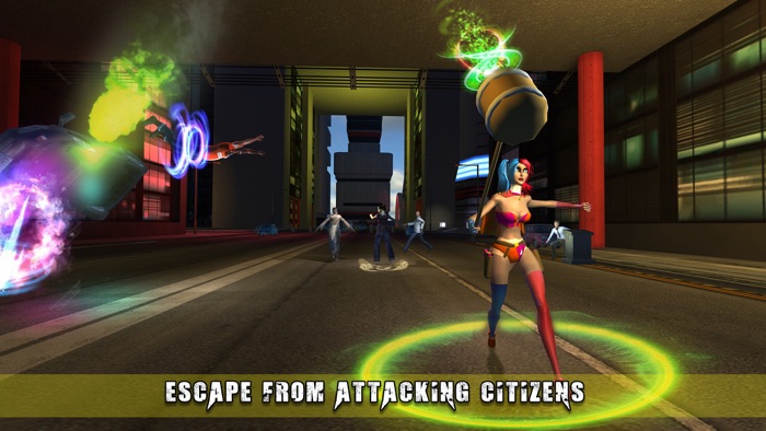 Scary Clown Girl Criminal