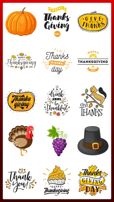 Happy Thanksgiving Turkey App screenshot 2