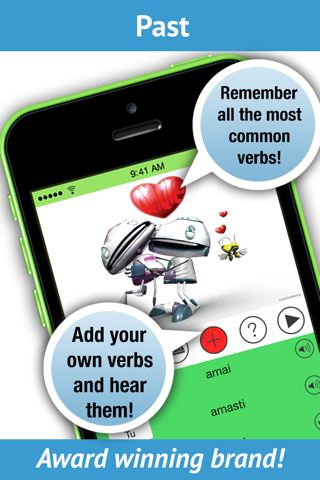Italian Verbs Pro - LearnBots screenshot 2