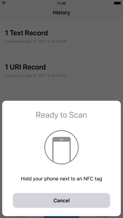 NFC Scanner screenshot 3