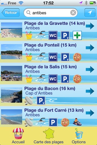 Plages.tv : Plage et criques screenshot 2