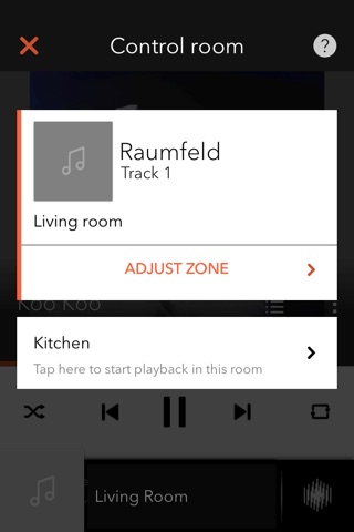 Teufel Raumfeld screenshot 2